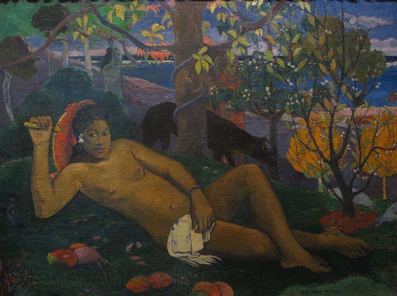 Paul Gauguin Te Arii Vahine Norge oil painting art
